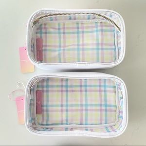 ON HAND NWT STONEY CLOVER X TARGET WHITE SMALL POUCH